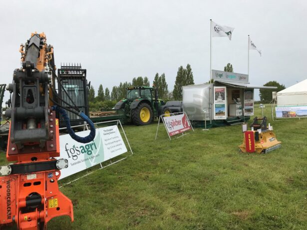 Agri South 2021 event Stand set up at the 2021 Agri-South event