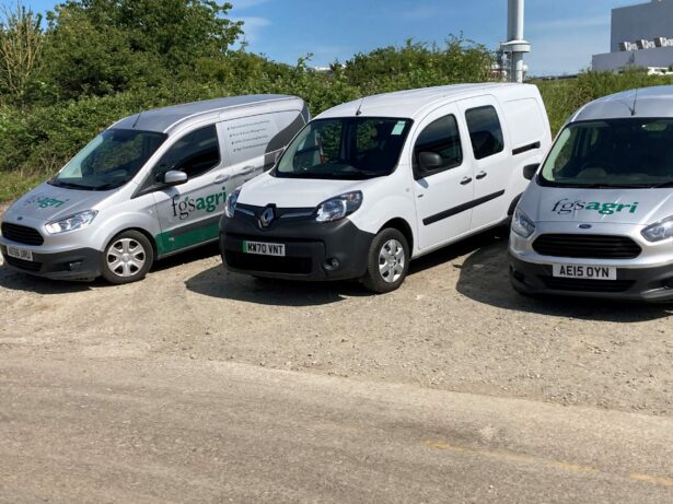 Renault Electric van trial Renault Electric van that FGS Agri trialled