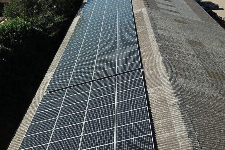 New roof mounted solar panels
