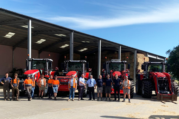New Massey Ferguson delivery for FGS Agri