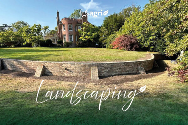 Landscaping Image Estate Wall Landscaping by FGS
