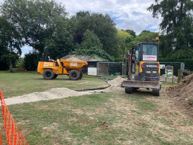 Pluckley Recreation revival by FGS Agri FGS Agri community project Pluckley